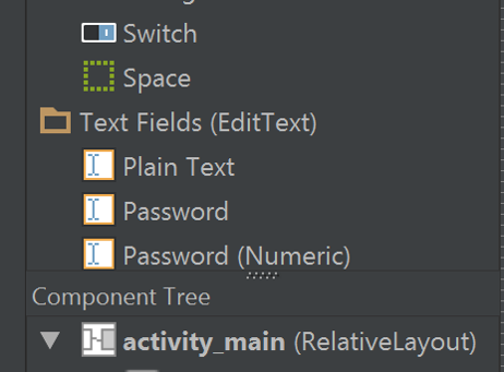 EditText entry