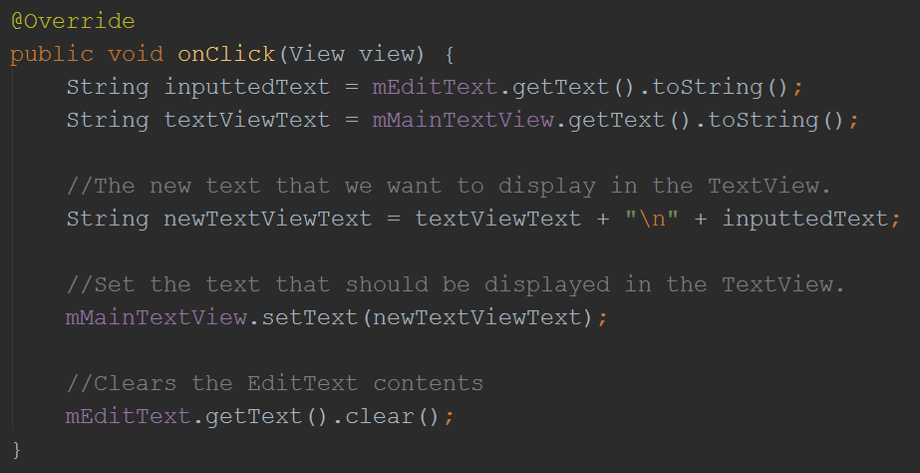 Improved OnClick